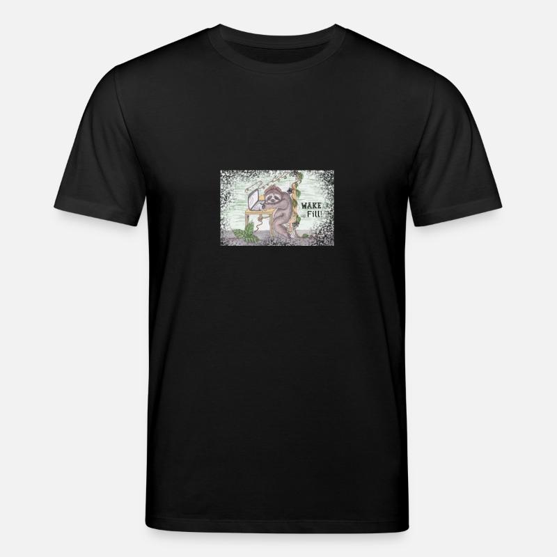 Fill at WORK - Stanley/Stella Unisex Bio-T-Shirt CREATOR  - Schwarz