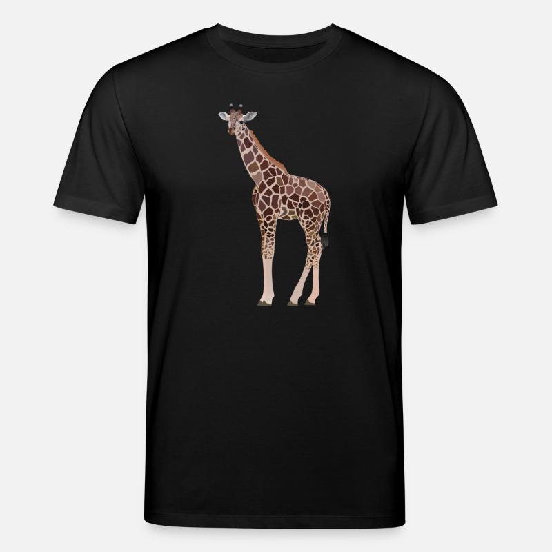 Gina, Giraffe - Stanley/Stella Unisex Bio-T-Shirt CREATOR  - Schwarz