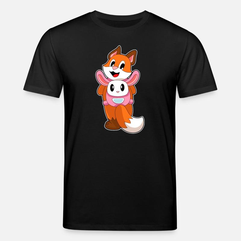 Fuchs Hase Tasche - Stanley/Stella Unisex Bio-T-Shirt CREATOR  - Schwarz