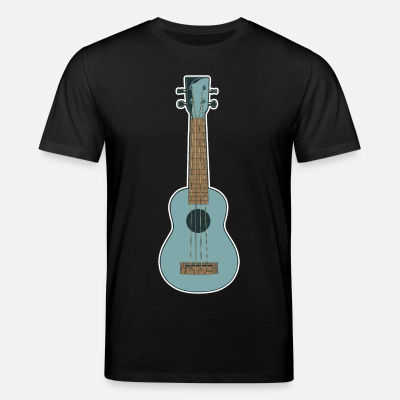 Retro Ukulele - Stanley/Stella Unisex Bio-T-Shirt CREATOR  - Schwarz