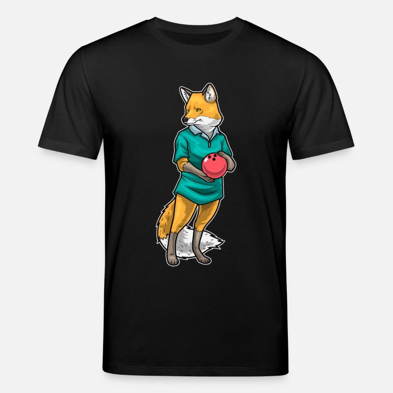 Fuchs Bowling Bowlingkugel - Stanley/Stella Unisex Bio-T-Shirt CREATOR  - Schwarz