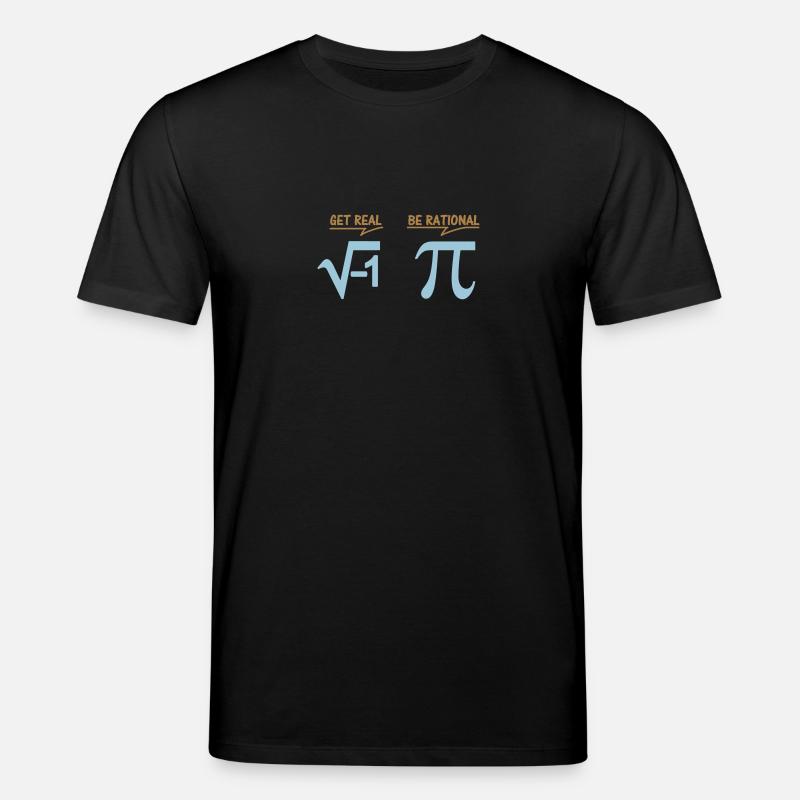 get real - be rational (2c) - Stanley/Stella Unisex Bio-T-Shirt CREATOR  - Schwarz