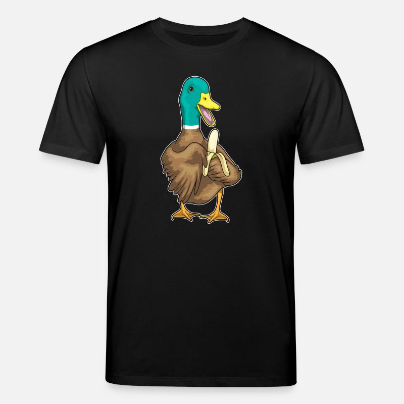 Canard Banane - T-shirt bio CREATOR Stanley/Stella Unisexe - noir