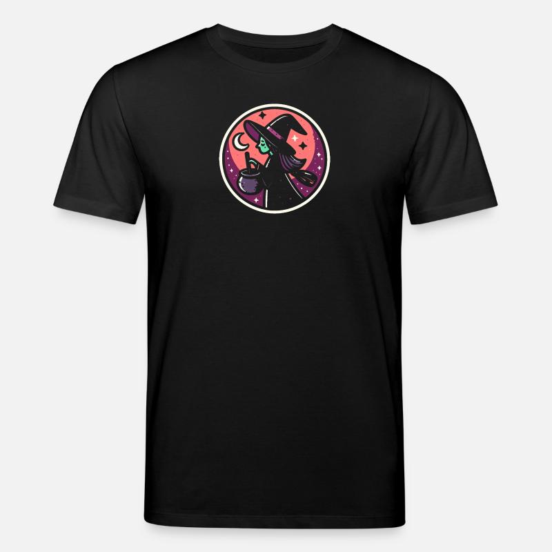 Hexe Comic - Stanley/Stella Unisex Bio-T-Shirt CREATOR  - Schwarz