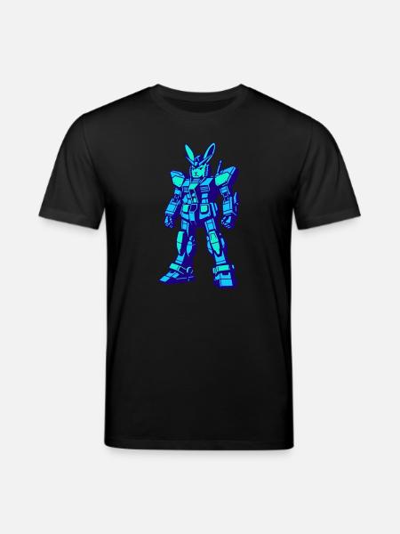 Méca Lapin III - T-shirt bio CREATOR Stanley/Stella Unisexe - noir