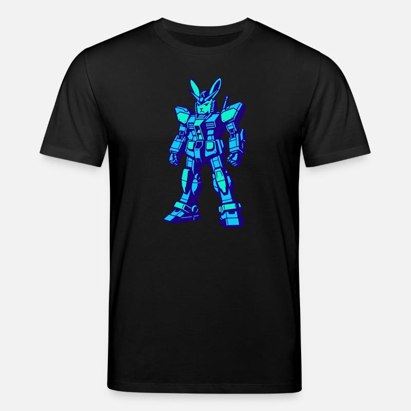 Mecha Rabbit III - Stanley/Stella Unisex Bio-T-Shirt CREATOR  - Schwarz
