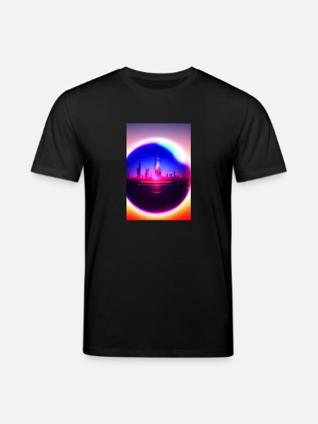 Stadt Kugel - Stanley/Stella Unisex Bio-T-Shirt CREATOR  - Schwarz