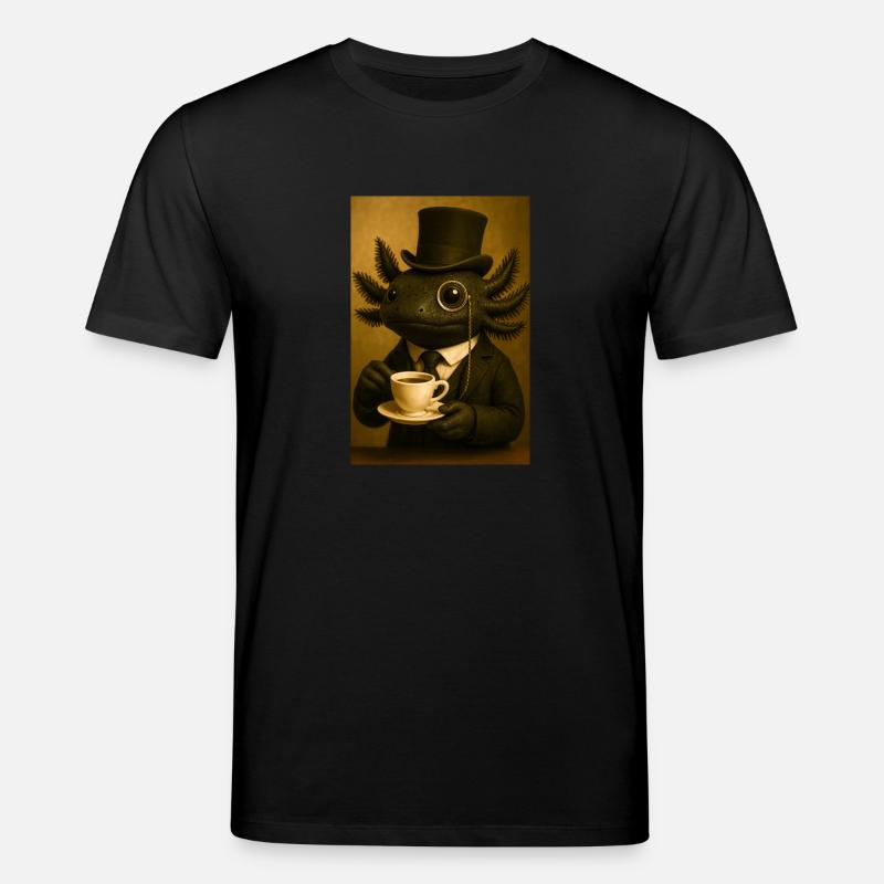 Raffiniertes Axolotl-Gebräu - Stanley/Stella Unisex Bio-T-Shirt CREATOR  - Schwarz