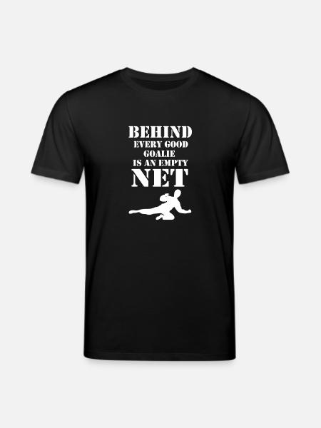 Floorball Goalkeeper - Stanley/Stella Unisex Bio-T-Shirt CREATOR - Schwarz