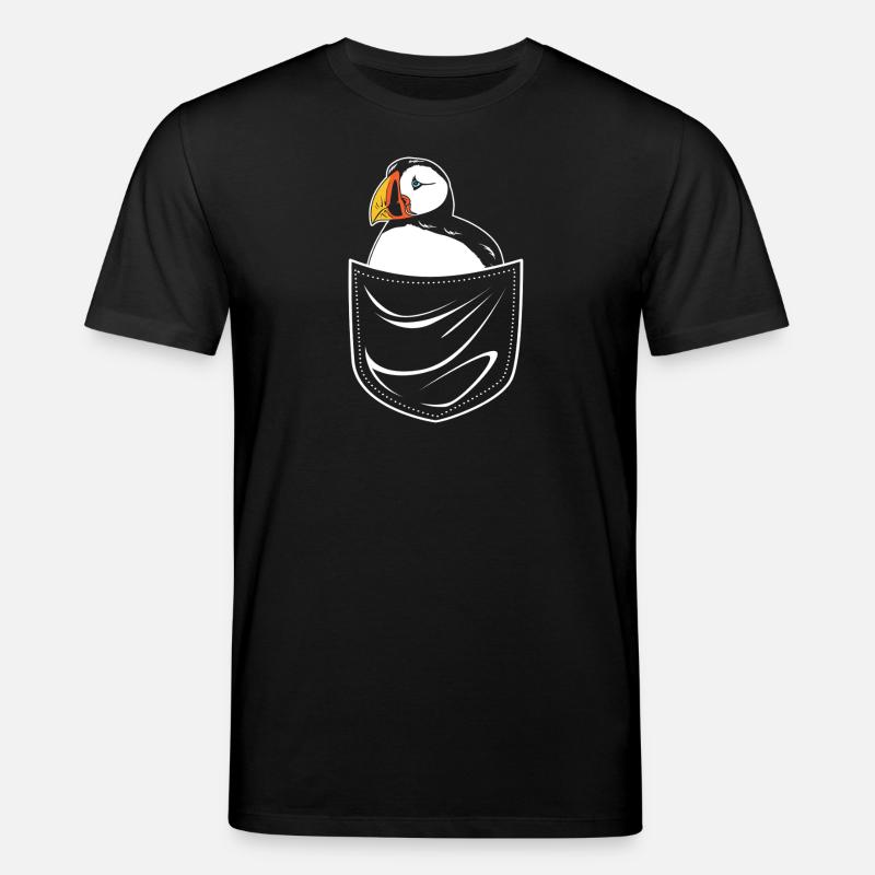 Macareux Papageientaucher - T-shirt bio CREATOR Stanley/Stella Unisexe - noir