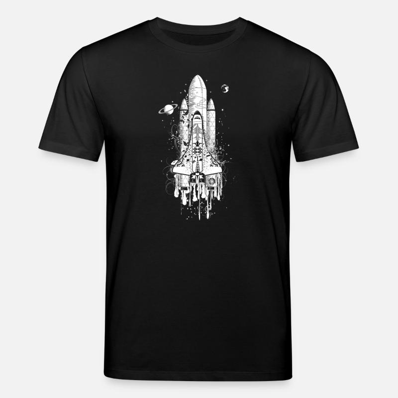 fusée imaginative - T-shirt bio CREATOR Stanley/Stella Unisexe - noir