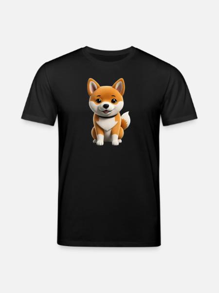 Shiba inu dog - Stanley/Stella CREATOR Unisex Organic T-Shirt - black