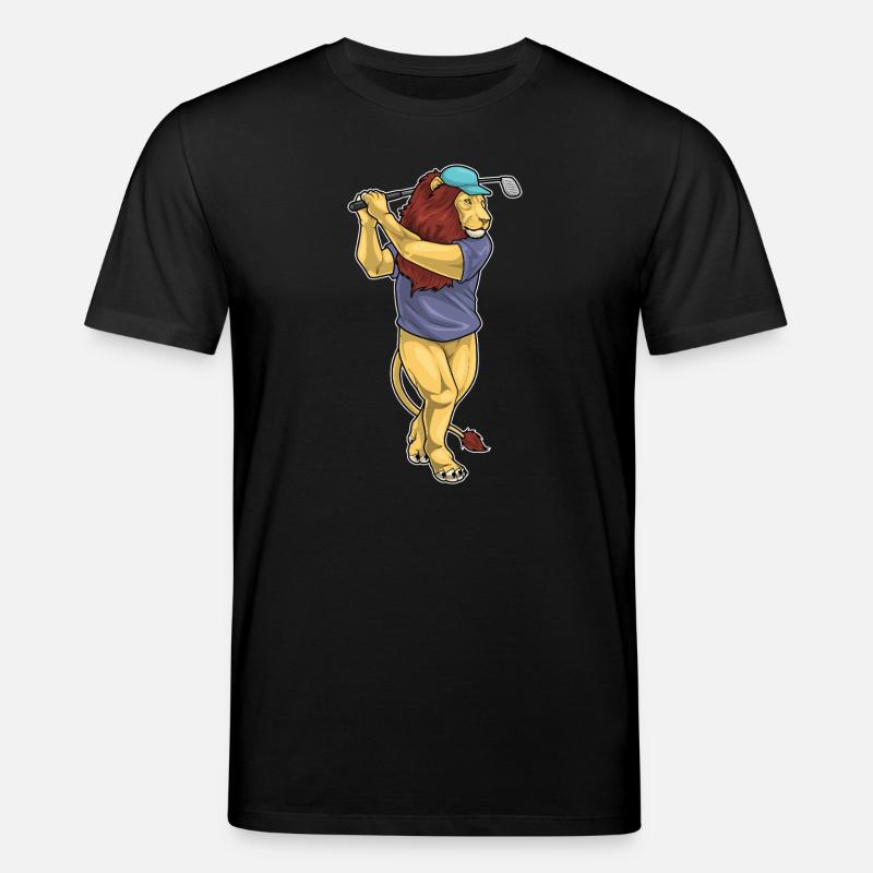 Löwe Golf Golfschläger - Stanley/Stella Unisex Bio-T-Shirt CREATOR  - Schwarz