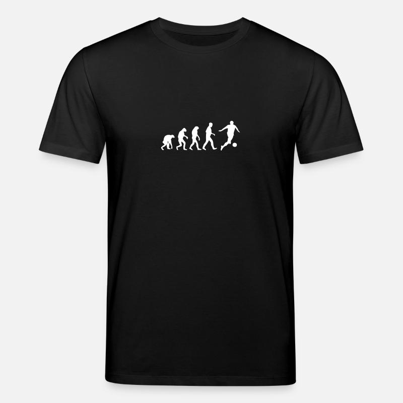 football evolution - T-shirt bio CREATOR Stanley/Stella Unisexe - noir