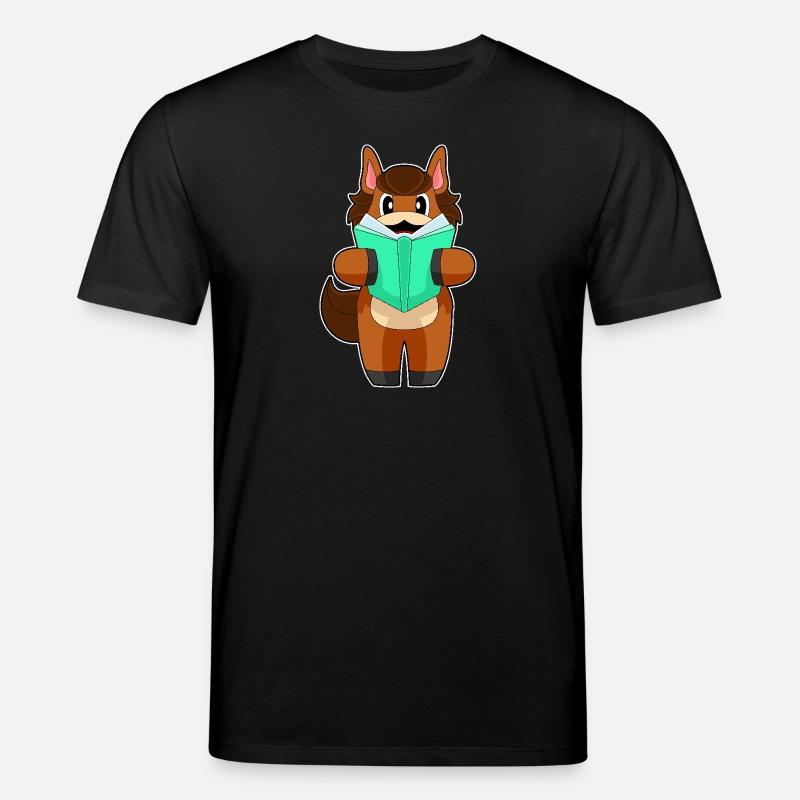 Pferd Buch - Stanley/Stella Unisex Bio-T-Shirt CREATOR - Schwarz