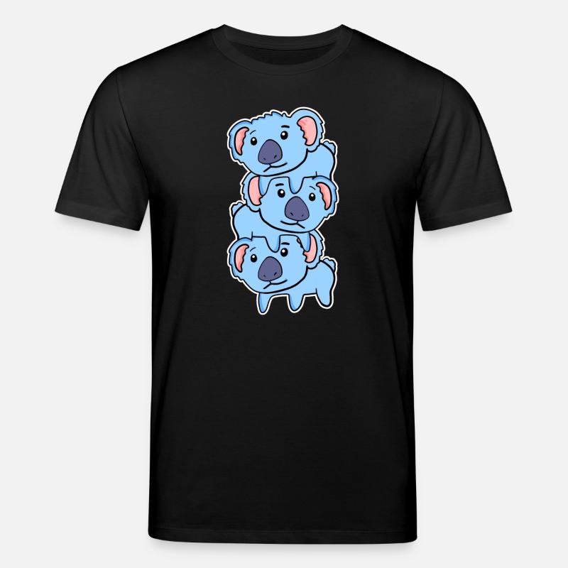 Koala Koalas - T-shirt bio CREATOR Stanley/Stella Unisexe - noir