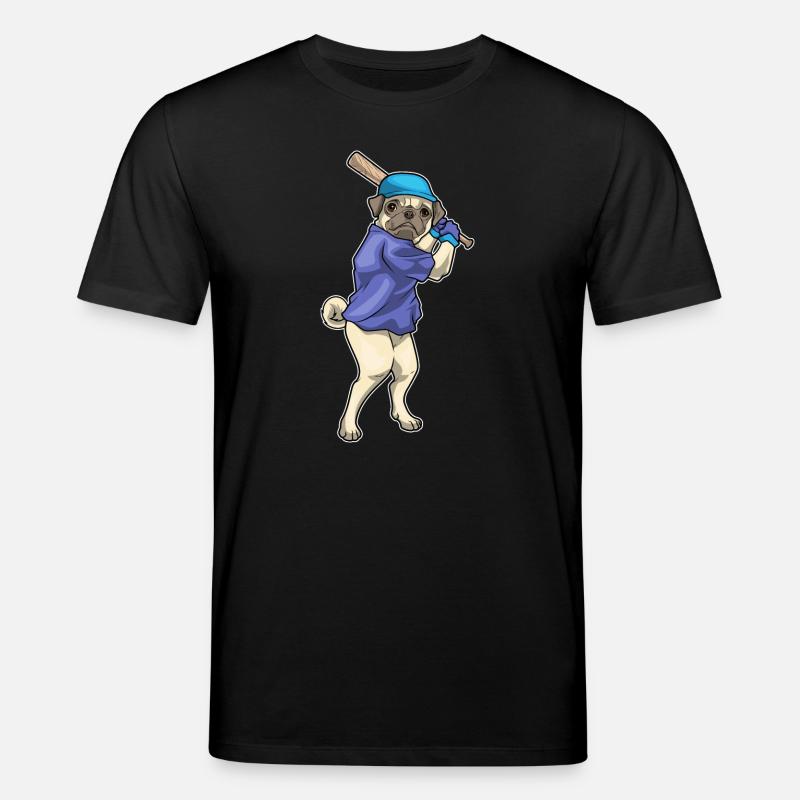 Carlin Baseball Batte de Baseball - T-shirt bio CREATOR Stanley/Stella Unisexe - noir