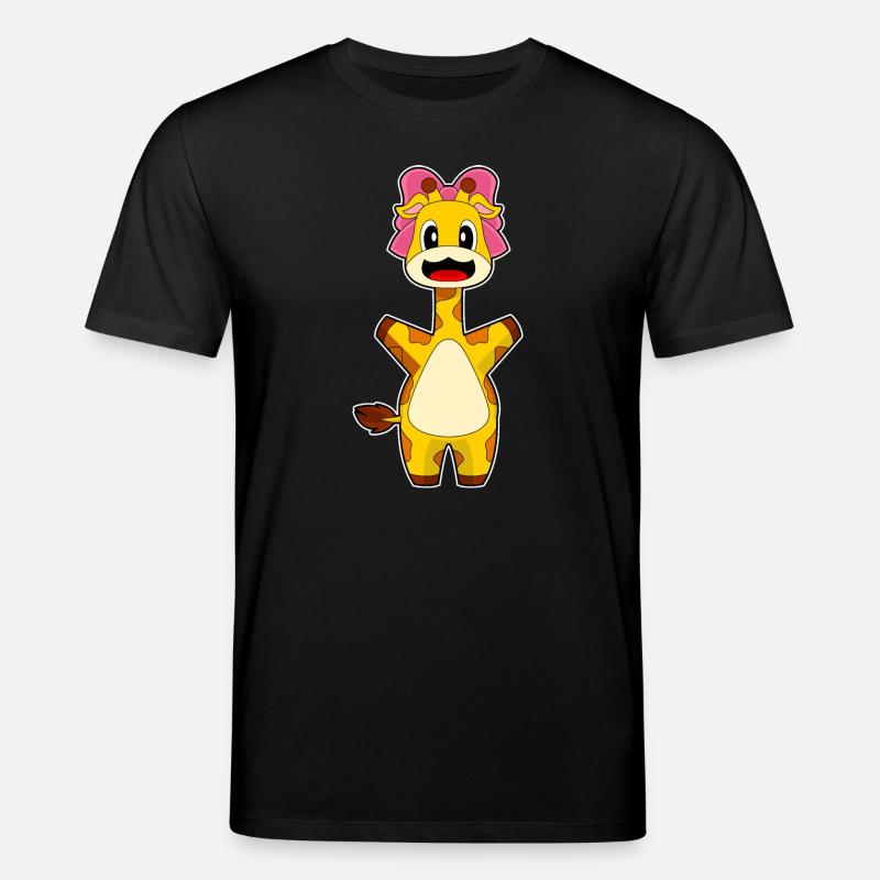 Giraffe Bow - Stanley/Stella CREATOR Unisex Organic T-Shirt - black
