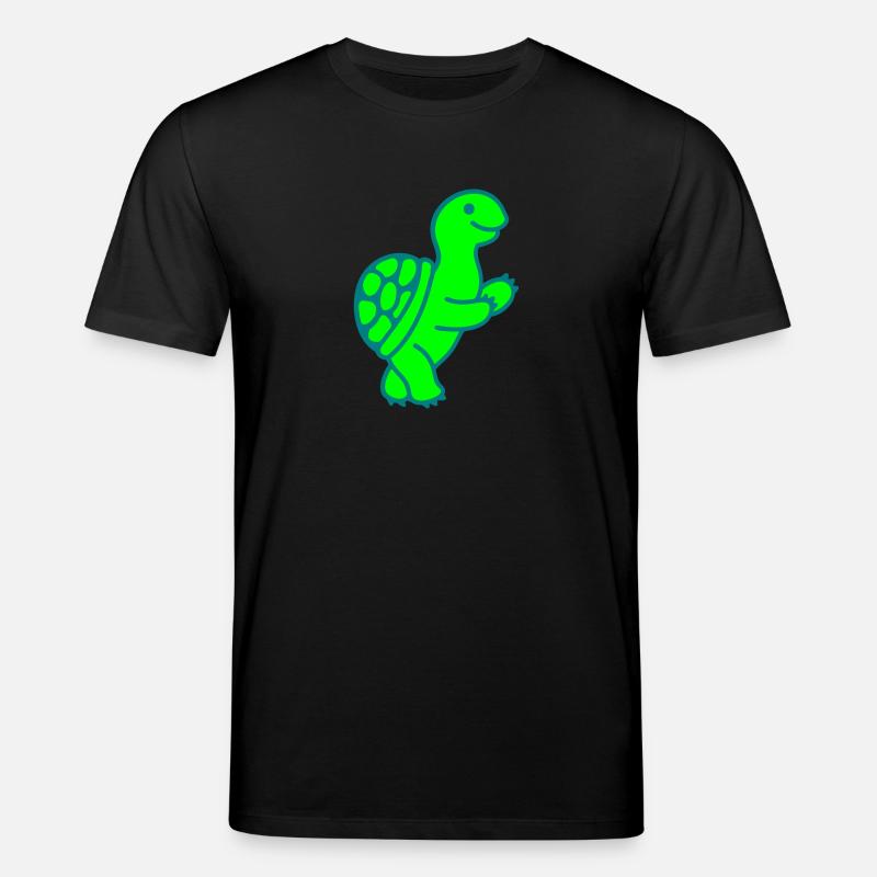 Schildkröte 2 - Stanley/Stella Unisex Bio-T-Shirt CREATOR  - Schwarz
