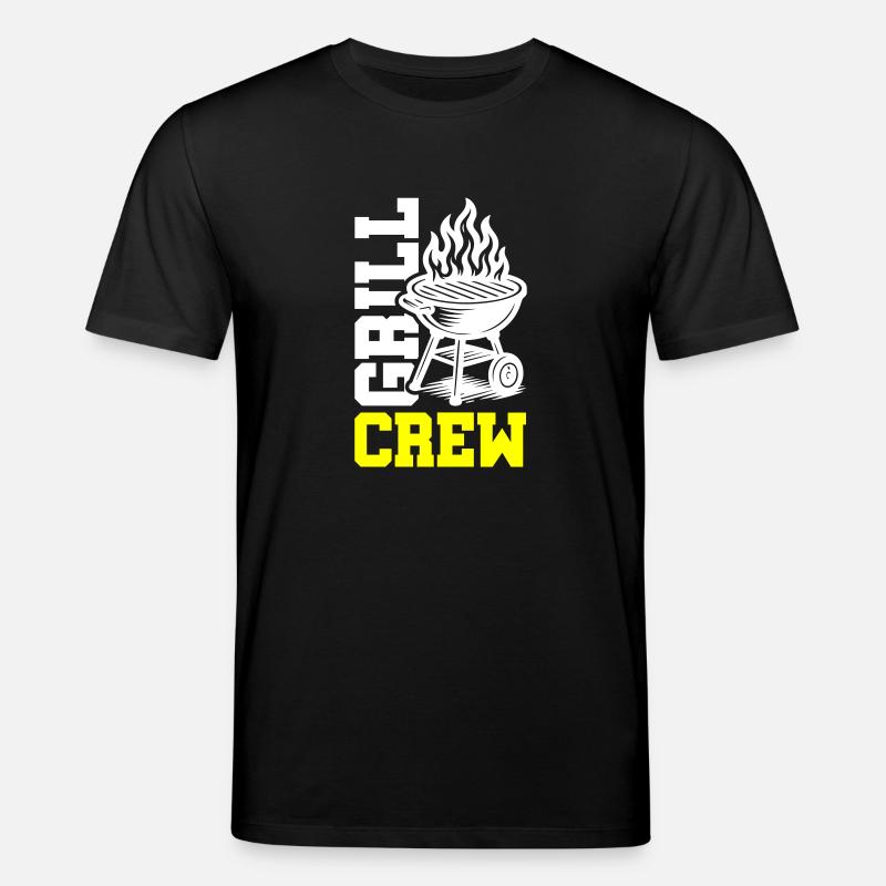 Grill Crew - Stanley/Stella CREATOR Unisex Organic T-Shirt - black
