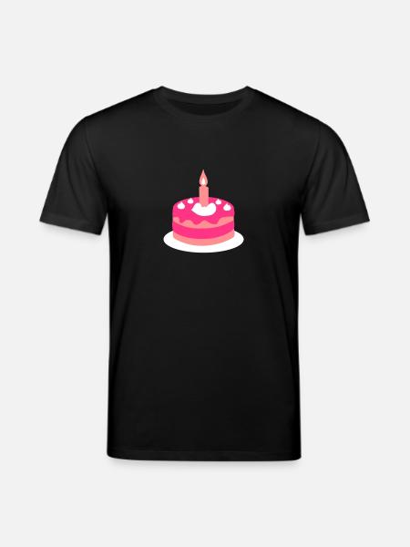 Cake - Stanley/Stella CREATOR Unisex Organic T-Shirt - black