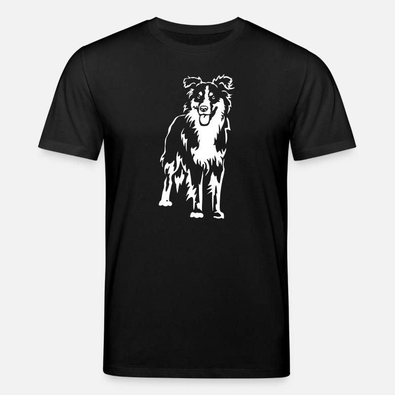 Australian Shepherd "Black Edition" - Stanley/Stella Unisex Bio-T-Shirt CREATOR - Schwarz