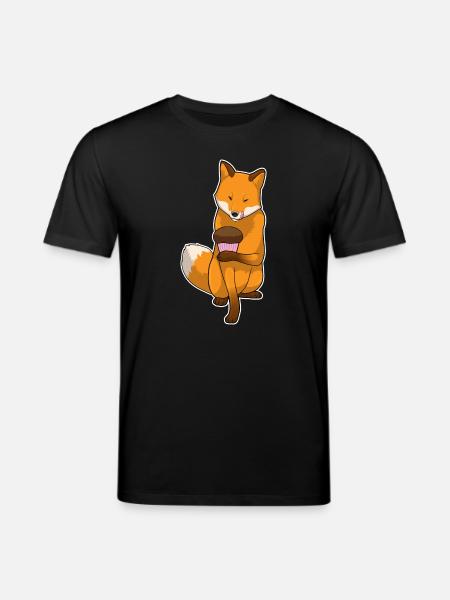 Fuchs Muffin - Stanley/Stella Unisex Bio-T-Shirt CREATOR - Schwarz