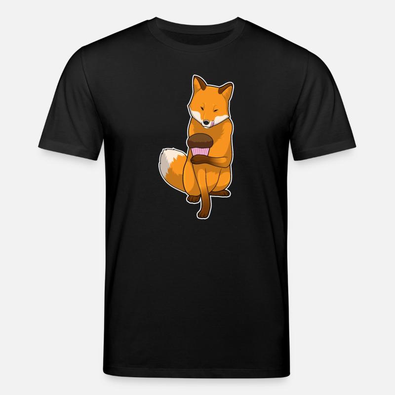Fuchs Muffin - Stanley/Stella Unisex Bio-T-Shirt CREATOR  - Schwarz