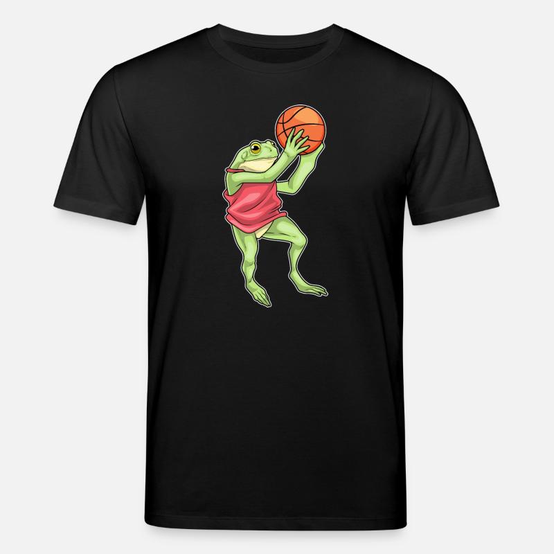 grenouille basketteur basketteur - T-shirt bio CREATOR Stanley/Stella Unisexe - noir