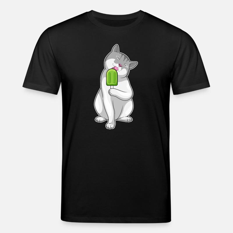Popsicles pour chat - T-shirt bio CREATOR Stanley/Stella Unisexe - noir