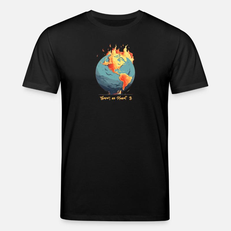 Le monde est en feu - T-shirt bio CREATOR Stanley/Stella Unisexe - noir