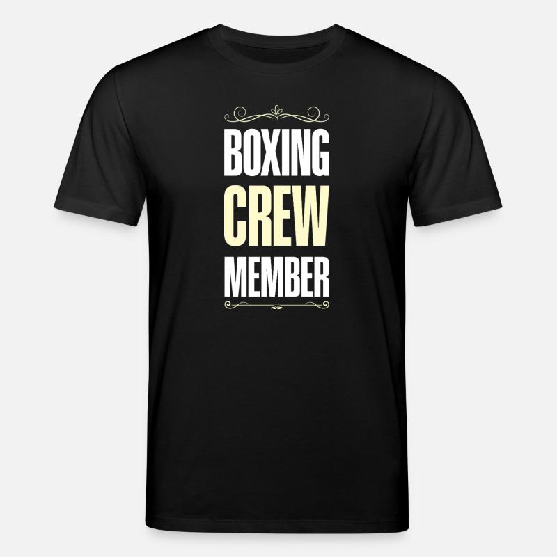 Boxing Crew - Stanley/Stella Unisex Bio-T-Shirt CREATOR - Schwarz