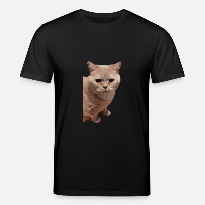 britisch Kurzhaar Katze Katzen - Stanley/Stella Unisex Bio-T-Shirt CREATOR  - Schwarz