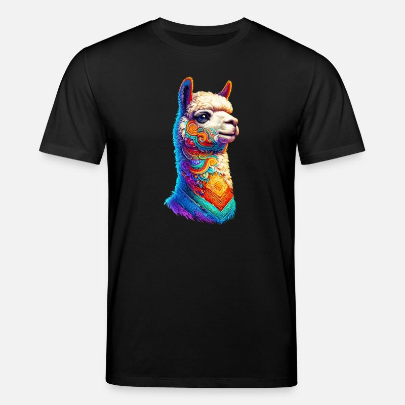 Alpaka - Stanley/Stella Unisex Bio-T-Shirt CREATOR  - Schwarz