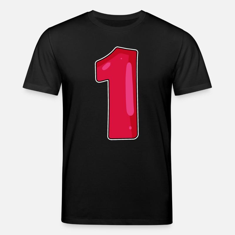 zahl 1 - Stanley/Stella Unisex Bio-T-Shirt CREATOR  - Schwarz