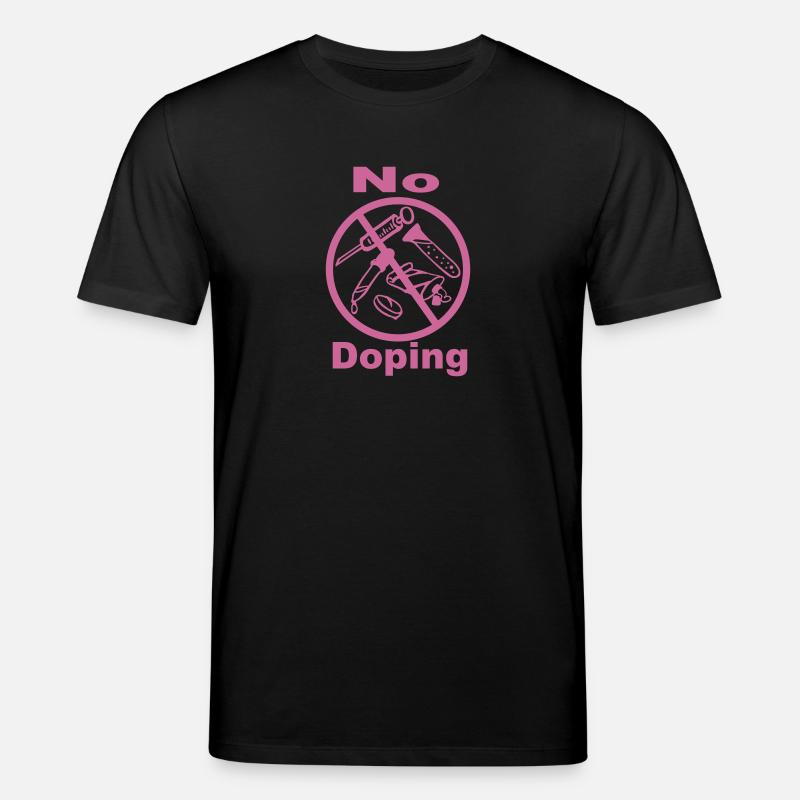 No doping - 1farb - Stanley/Stella Unisex Bio-T-Shirt CREATOR  - Schwarz