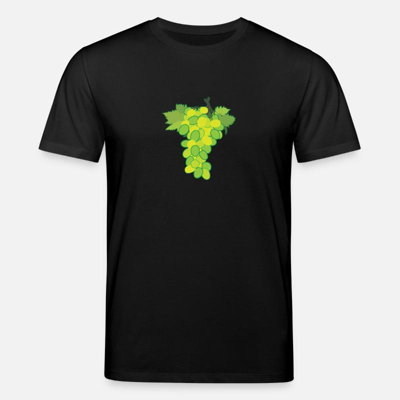 Weiße Traube - Stanley/Stella Unisex Bio-T-Shirt CREATOR  - Schwarz