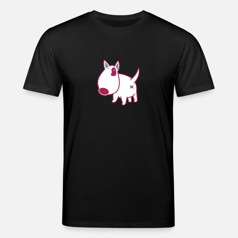 bully_illu_backside_3c - Stanley/Stella Unisex Bio-T-Shirt CREATOR  - Schwarz