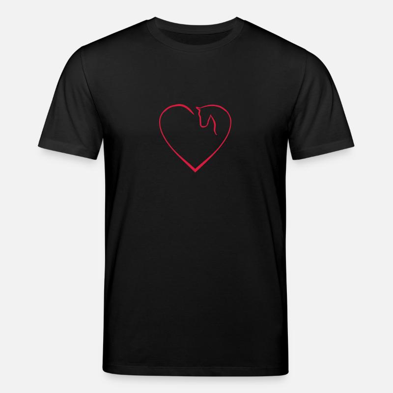 Pferd - Stanley/Stella Unisex Bio-T-Shirt CREATOR - Schwarz