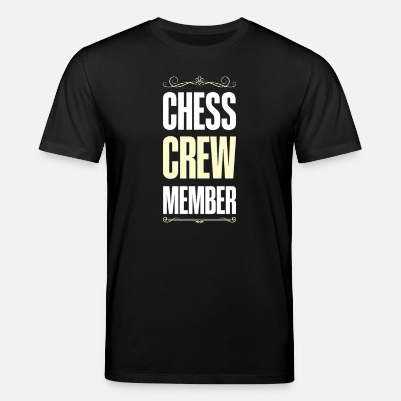 Équipe d’échecs - T-shirt bio CREATOR Stanley/Stella Unisexe - noir