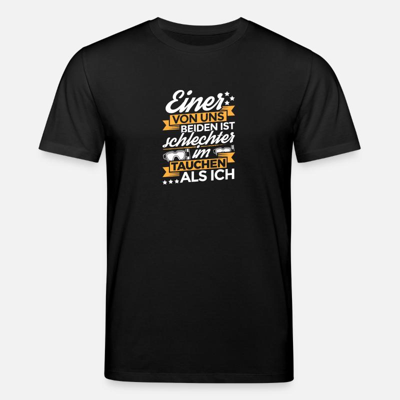 UN DES plongée US - T-shirt bio CREATOR Stanley/Stella Unisexe - noir