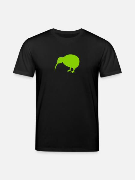 Kiwi - Stanley/Stella Unisex Bio-T-Shirt CREATOR  - Schwarz
