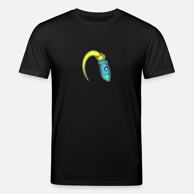 Rakete - Stanley/Stella Unisex Bio-T-Shirt CREATOR  - Schwarz