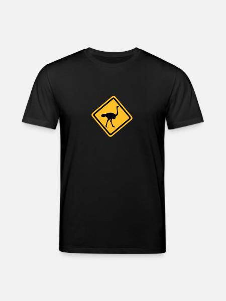 Autruche - T-shirt bio CREATOR Stanley/Stella Unisexe - noir