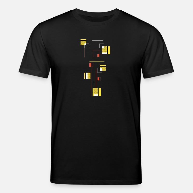 Geometrische Harmonie - Stanley/Stella Unisex Bio-T-Shirt CREATOR  - Schwarz