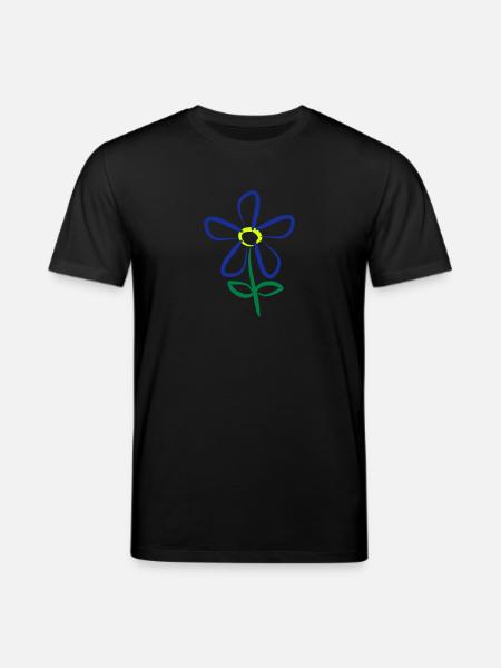 Blume - Stanley/Stella Unisex Bio-T-Shirt CREATOR - Schwarz