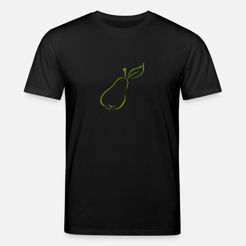 Birne - Stanley/Stella Unisex Bio-T-Shirt CREATOR  - Schwarz