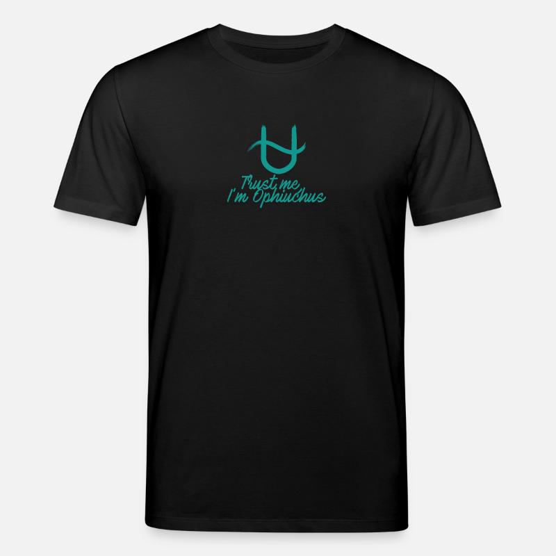 Sternzeichen Schlangenträger / Zodiac Ophiuchus - Stanley/Stella Unisex Bio-T-Shirt CREATOR  - Schwarz