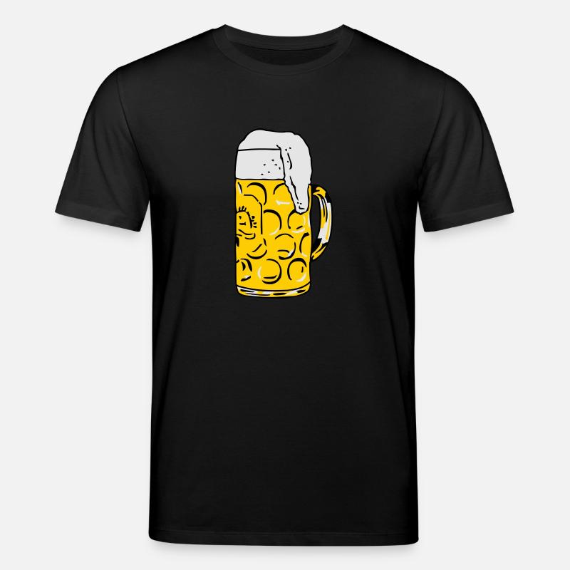 Bier - Stanley/Stella Unisex Bio-T-Shirt CREATOR  - Schwarz