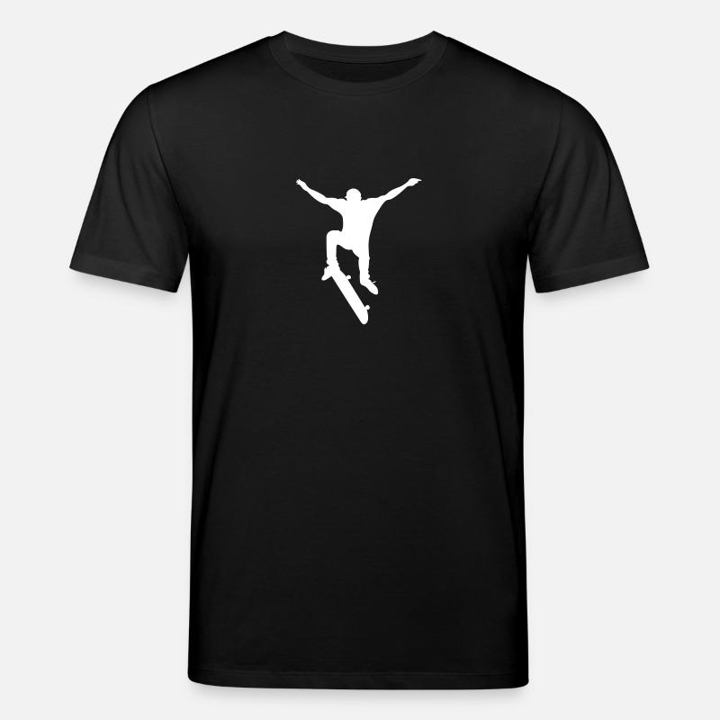 Skateboarder # 2 - Stanley/Stella Unisex Bio-T-Shirt CREATOR  - Schwarz